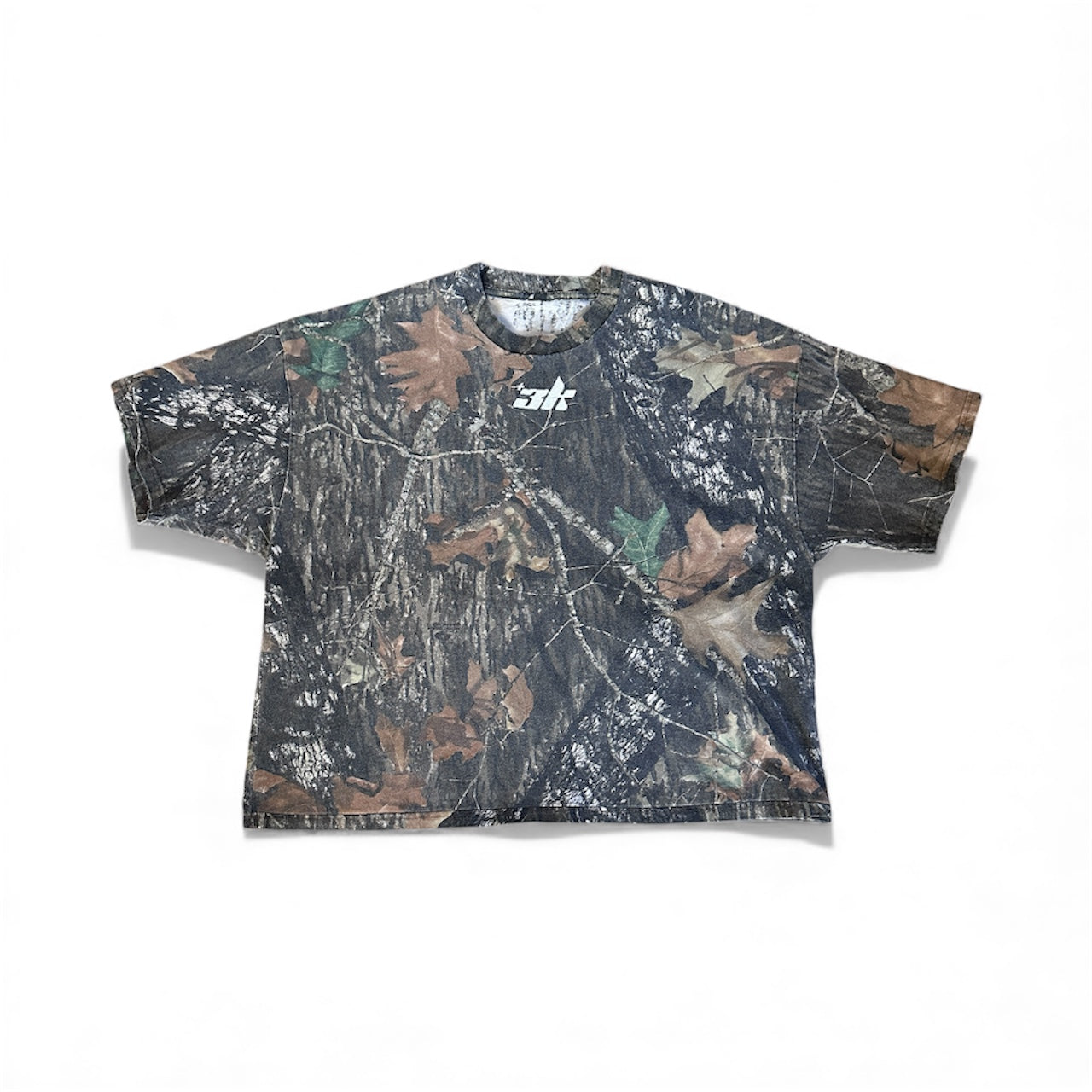 3k Center Logo Tee "Real Tree"