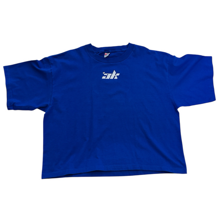 3k Center Logo Tee "Racer Blue"