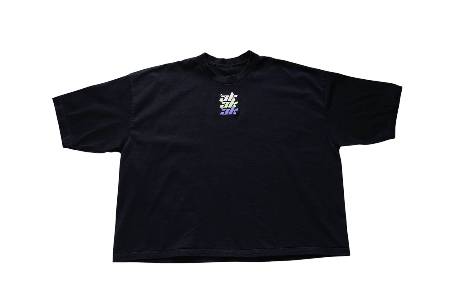 3k Center Logo Tee "3D Neon"