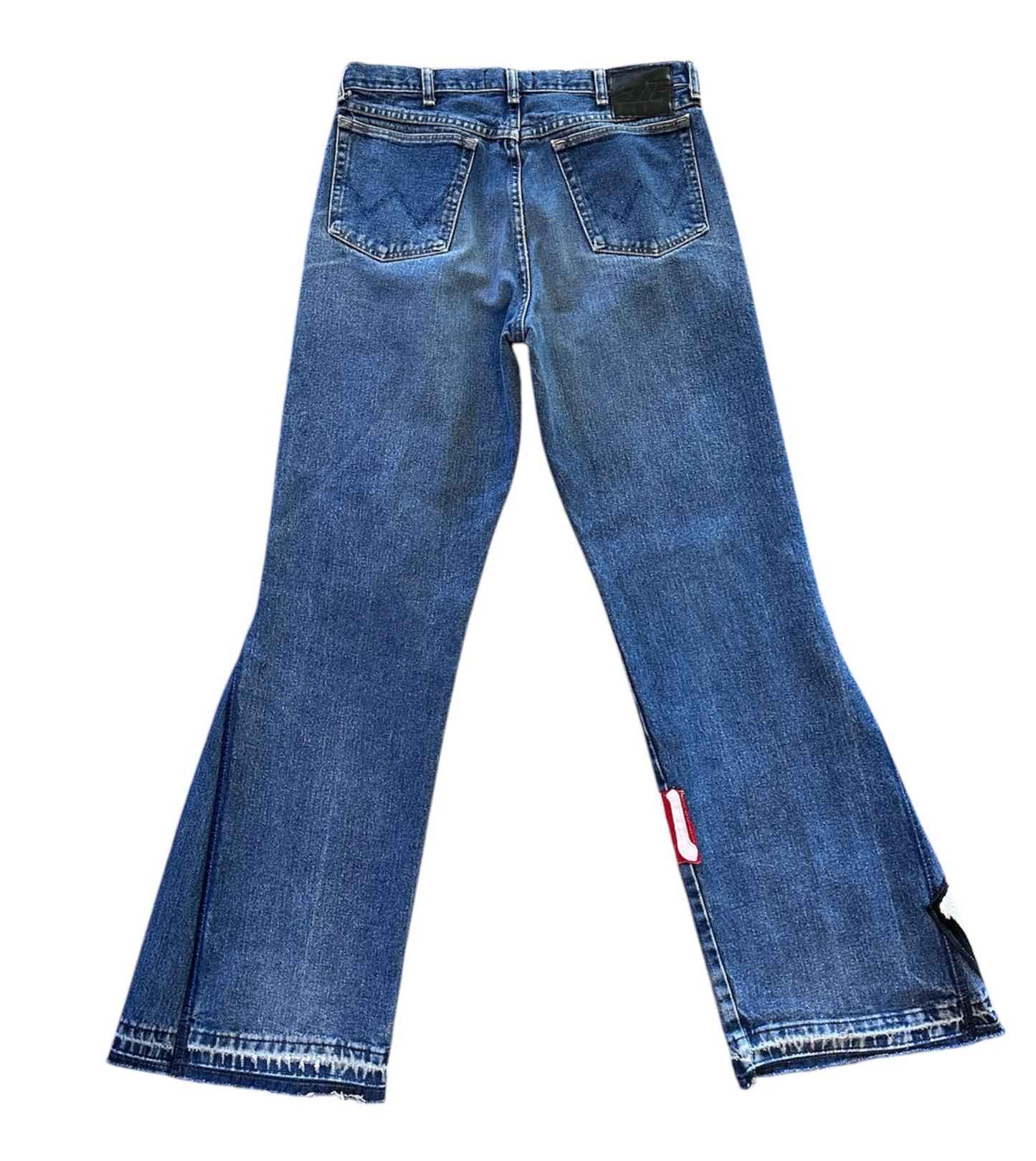 3k Collage Denim Flare