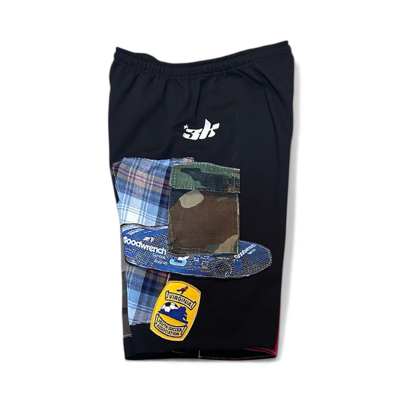 3k Patchwork Cut-off Sweats