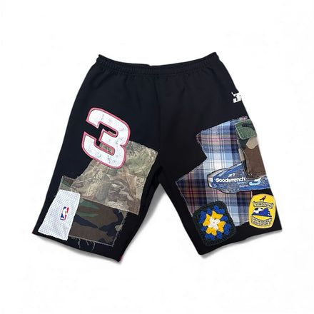 3k Patchwork Cut-off Sweats