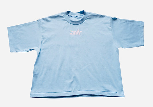 3k Center Logo Tee "Cotton Candy"