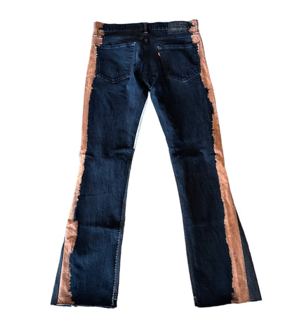 3k Rockstar Flare Jeans (Blk/Org/Gry)