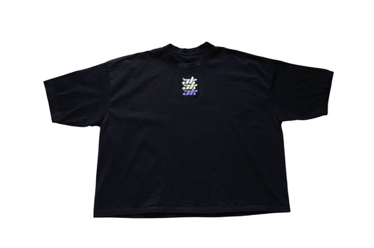 3k Center Logo Tee "3D Neon"